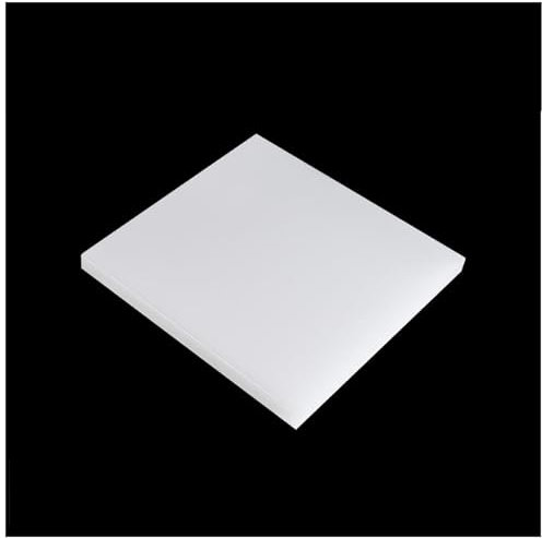 CXGBQSJ Lastra in Nylon PA6 Lavorabile,Pannello in Plastica Tecnica Bianca Ad Alta Resistenza All'Impatto per Componenti Industriali, Ingranaggi, Rulli,500 * 500 * 30mm