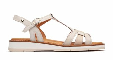 Pikolinos Flache Sandalen in Leder ROQUETAS für Frauen