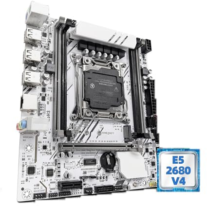 Scheda madre Kit set scheda madre Fit For ZSUS X99-W con CPU LGA2011-3 Xeon E5 2680V4 DDR4 16 GB (1 * 16 GB) 2133 MHZ Memoria RAM NVME M.2 SATA(Motherboard+CPU)