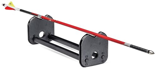 Pine Ridge Archery The Arrow Inspector - Precision Arrow Spine Tester & Spinner, Black, for Accurate Flight, Fletching Removal, and Easy Portability