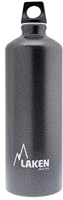 Laken Futura Botella de aluminio con abertura estrecha y tapón a rosca con aro, de 600 a 1.500 ml
