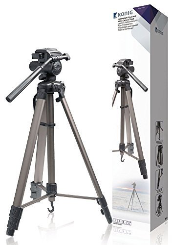 Aluminium Foto / Video Kamera Stativ 170cm für alle Nikon Modelle auch Coolpix L5 L19 L21 L22 L25 L27 S31 I27 P100 L110 L120 S220 P510 P520 I610 L810 L820 S2500 S3000 S3500 P6000 S6500 S9500 D40 D60 D80 D90 D200 D300S D300 D500 D700 D3000 D3100 D3200 D5000 D5100 und auch Canon EOS 1D Mark IV 5D 7D 20D 40D 50D 60D 350D 450D 500D 550D 600D 650D 1000D 1100 3000D 3100D 5000D