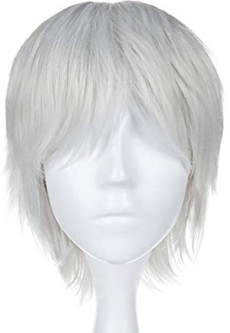 Cosplay Perücke von Ken Kaneki für Tokyo Ghoul Fans | Weiß