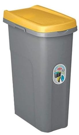 Stefanplast Poubelle, Jaune, 25 Lt