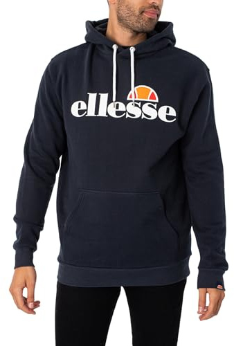 Ellesse SL Gottero OH Hoody SHC07407-429, Mens Sweatshirt, Navy, L EU