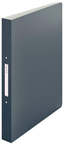 Leitz Ringbuch, 190 Blatt, 32mm Rückenbreite, Samtgrau, A4, Cosy-Serie, 42380089