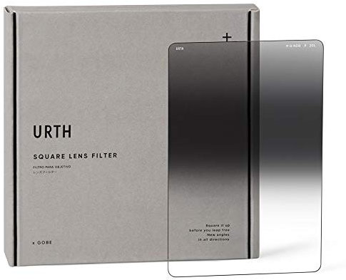 Urth 100 x 150mm Reverse Grauverlaufsfilter ND8 (3 Stop) GND Filter (Plus+)