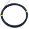 Craft Wire 1mm 10m Anodized Black Aluminum Wire for Bead Making Art Craft DIY Embellishment Decoration Florist Supplies (Black)