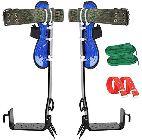 Ramponi da Arrampicata, Ramponi per Alberi Professionali, Artefatto di Alberi Rampicanti per L'osservazione della Caccia, Scelta Frutta, Cocco, Semplice da Usare,2claws