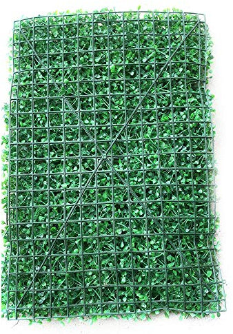 SHZICMY 12PCS Künstlich Hecke Pflanze Zaun Bildschirm Grün Wand Panels Schön Sichtschutz-Hecke, UV-geschützt für draußen, drinnen, Garten, Zaun, Hinterhof Dekoration 60x40CM