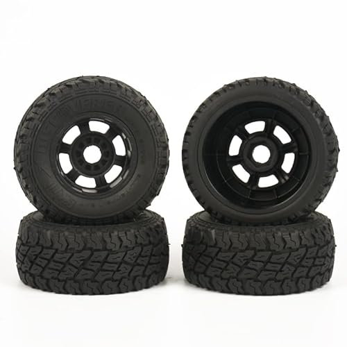 GzxLaY [Fernbedienung Spielzeugteile] 1/8. Rc Modell Auto Short-Course-LKW-modifizierte Teile Zubehör Off-Road-Fahrzeug-Buggy-Reifen-Reifen-Rad 17mm Adapter - sievironmentell freundliche Materialien