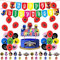Geburtstag Deko Power Hero Luftballons Power Hero Party Deko Power Rangers Geburtstagsdeko Girlande Kuchendeckel
