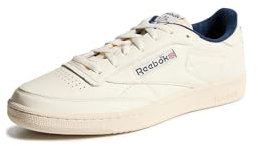 Reebok Unisex Club C 85 Vintage Sneaker, Kreide Alabaster Vector Navy, 44 EU