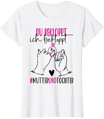 Partnerlook Mutter Tochter Familie Mama Tochter Outfit T-Shirt