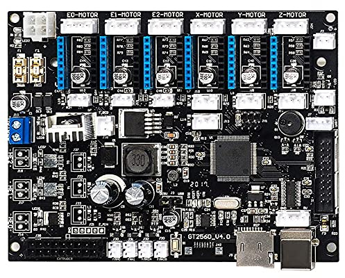 VLIZO GT2560 V4.0 Motherboard verwendet für A10, A10M, A10T, A20, A20M und A20T 3D-Drucker (Farbe: China, Größe: für A20T)