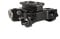 Multipurpose Camera Base Plate with 15mm Rod Rail Clamp,NICEYRIG Universal Camera Baseplate with 2 Arri Standard Gears and 15mm Rail Mount for DSLR Rig Support System-513