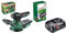 Bosch Home and Garden Cordless Orbital Sander AdvancedOrbit 18 (without battery, 18 Volt System, in carton packaging) & Home and Garden Battery Pack PBA 18V Black