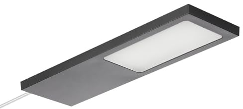 SOTECH LED-Möbelleuchte GIULIA II 4000K neutralweiß schwarz | Einzelleuchte Unterbauleuchte Schrankleuchte Vitrinenbeleuchtung