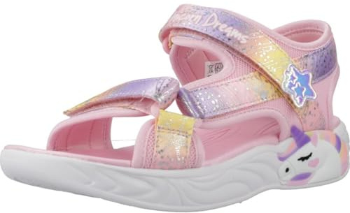 Skechers Mädchen Infinite Heart Lights Eternal Shimmer Slip-InTurnschuhe