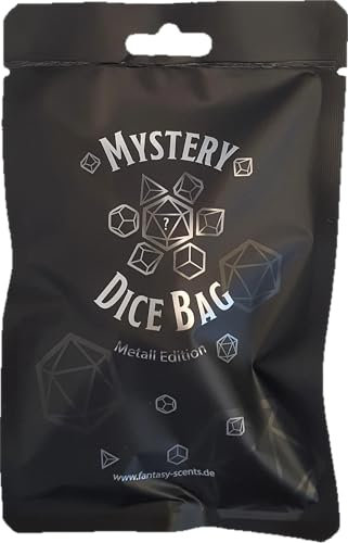 Mystery Dice Bag - Würfelset (Metall-Edition)