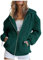 sweatjacke damen große größen lang, Sweatjacke Damen mit Kapuze Oversize Sweatshirt Jacke Zipper Hoodie Y2K Kapuzenjacke Langarm Sweatshirt Sport Style Casual Kapuzenpullover mit Reißverschluss