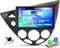 OiLiehu 6+128G 8 Kern Android 13 Doppel Din Radio für Ford Focus MK1 C170 1998-2005 Wireless CarPlay Android Auto Autoradio Mit Bildschirm 9 Zoll mit Mirror Link Bluetooth GPS FM RDS WiFi SWC DSP/EQ