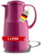 MARKUTEC Concord Flat Kunststoff-Thermoskanne – 1 Liter – Pink – Hochwertiger Glaseinsatz – Ergonomischer Schraubverschluss – Ideal für Kaffee & Tee