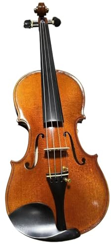 Violin Starter Set Massivholz Handgefertigt 3/4 Größe Geigenkasten Bogen Violine Zubehör