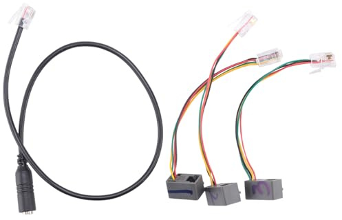 Asyduey 4P4C RJ9 Kabel, 3,5 mm Smart Phone Headset zu RJ9 Adapter Kabel, Adapter Kabel Konverter Für Ip Telefone und Mx10 Vista Moduler Aufbau Adapter