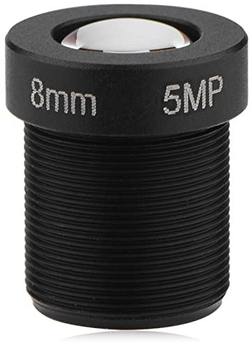 plplaaoo IP -Kamera -Objektiv 8mm Brennlänge 5MP High Definition IR Nachtsicht M12 Mount für Sicherheitsüberwachungssystem