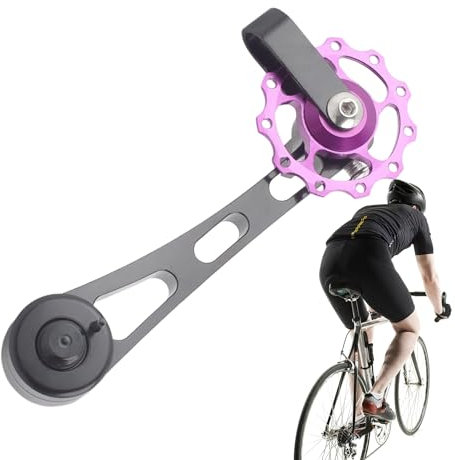 Tendeur de chaîne à vitesse unique pour vélo de montagne, tendeur de chaîne à pignon fixe | Kit de conversion d'accessoires d'équitation antirouille pour les longues distances, les trajets en ville