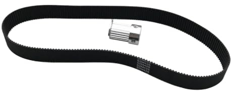 Vyawnqe 15 mm breiter S2M-Druckermotorriemen mit passendem Riemenscheibensatz, kompatibel mit Xuli-Drucker-Servo-Schrittmotor-Zahnriemen für Allwin-Drucker(S2M386 with Gear)