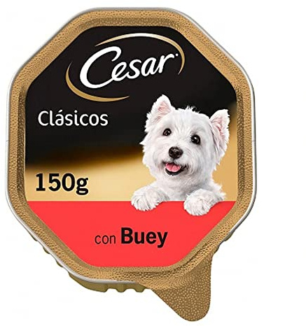 Cesar Klassiker Hundenassfutter, mit Rind und Leber 150 g