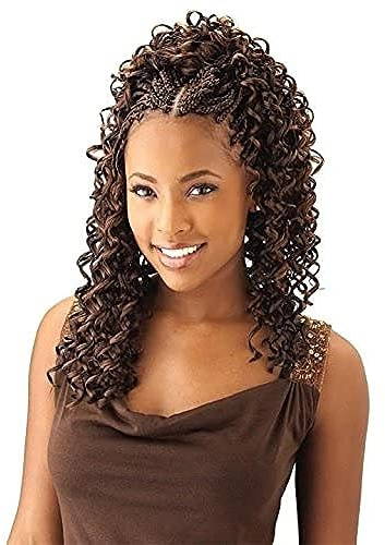 Synthetic Hair Braids FreeTress GoGo Curl (1B- Off BIk)