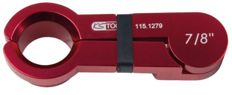 KS Tools 115.1279 Scheren-Entriegler, Alu rot, 7/8
