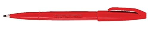 Pentel Sign Pen Fibre-Tipped Red