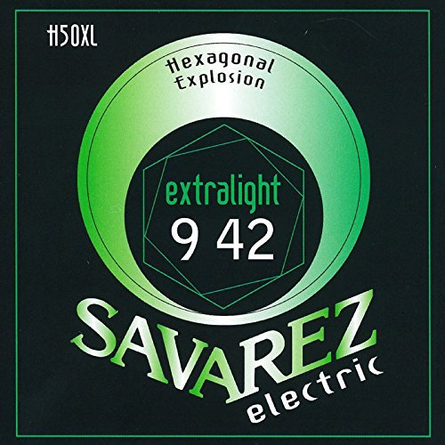 Savarez, Corde guitare électrique Hexagonal Explosion Nickel, Ex-Light .009-.042