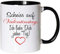 Mister Merchandise Kaffeebecher Tasse Scheiss auf Valentinstag. Ich Liebe Dich jeden Tag! Jahrestag Liebe Paar Beziehung Teetasse Becher Weiß-Schwarz