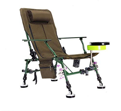 Chair Foldable Fishing Lift Legs Freely Adjustable For Four Seasons Fishing With Bait Tray, Pillow, Kit, Water Bag, Umbrella Stand, Turret, Fish Guard And Other Fishing