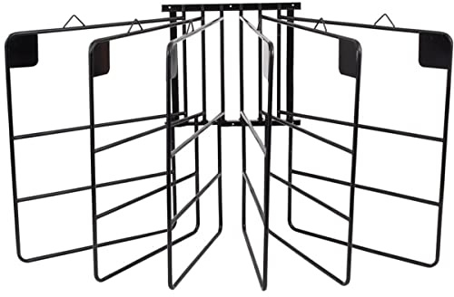 Horka deckenregal Stahl 56 cm schwarz 6 Decken