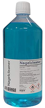 Nail Cleaner für Gelnägel Entfetter Reiniger Isopropanol (Cleaner Blau 1000ml)