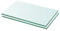 vidaXL 2X Regalboden Glas Glasboden Glasscheibe Glasplatte Regalbrett Ersatz Platte Glasscheibe für Glasregal Klarglas Transparent 30x12cm