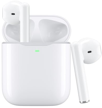 Cuffie Bluetooth 5.3 Auricolari Wireless Stereo HiFi Cuffia Senza Fili 36 Ore di Riproduzione In-Ear Cuffie Air Buds Pro, Sport Impermeabile IPX7 con Touch Controllo per iOS/Samsung/Android