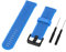 Huwokxix 22mm Silikon Armband für Garmin Forerunner 935/Forerunner 945/Approach S60/Garmin Fenix 5 (Blau)