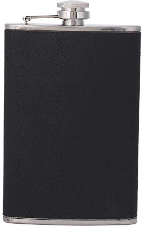 8oz Pocket Hip Flask with Funnel, Stainless Steel Hip Flasks Alcohol Flask Leak Proof Whiskey Flask for Liquor Drinking