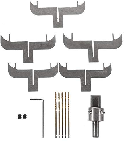 MILISTEN 1 Satz Armband-fräser Holz Ring Maker Kit Holzringschneider Mach Dein Eigenes Armband Holzbearbeitungswerkzeug Armband Fräsen Ringfräser Router Hochgeschwindigkeitsstahl Holzbohrer