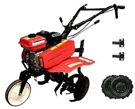 SAKAWA Motoazada Arranque Manual 7CV 3v + Ruedas + mangones