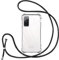 Vauki Cover con Cordino per Samsung Galaxy S20 FE 5G,Custodia on Laccio Collana Tracolla Trasparente Silicone TPU+PC Bumper Back Antigraffio Proteggere Case Corda per Samsung S20 FE 5G