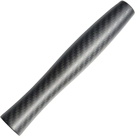LureSport 2 Stück gewebte 3K Carbon 17 cm Fliegenrute Griff Carbon Griff Rutenbaukomponente Rutenreparatur DIY Blank