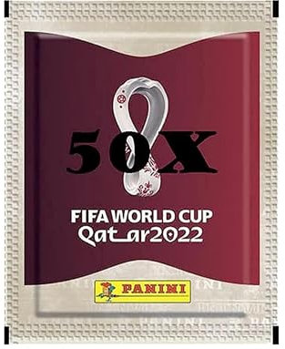 Panini FIFA World Cup Qatar 2022 Offizielle Stickerserie (50x Stickertüten)